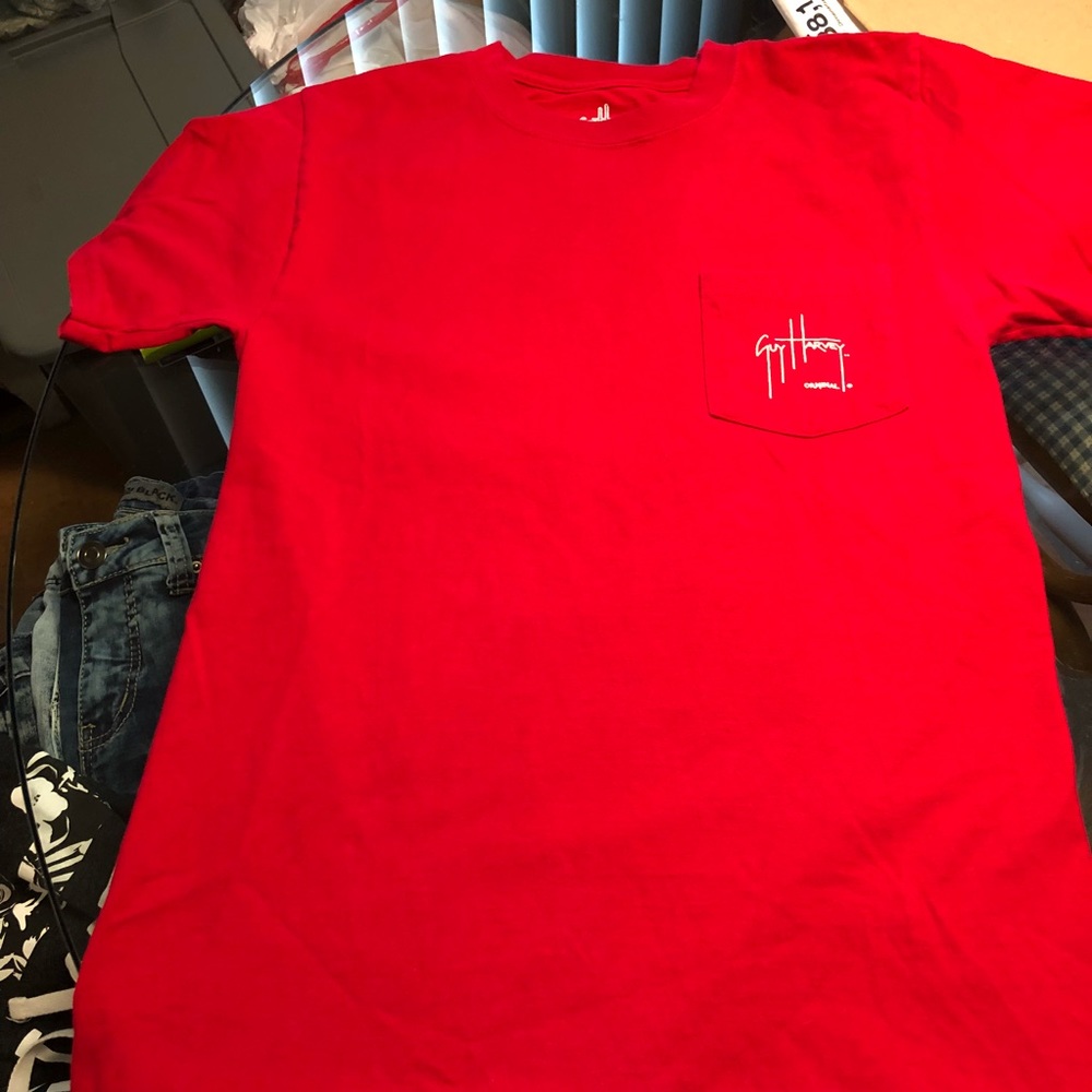 Red Guy Harvey T-shirt